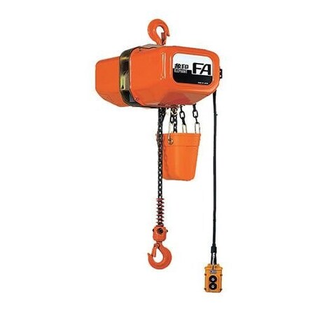 Elephant Lifting Products Electric Chain Hoist With Motorized Trolley, Fam Series, 5 Ton, 20 Ft Lift, 48 Fpm Lift Speed, 5 FAM-5-20-3-D-60